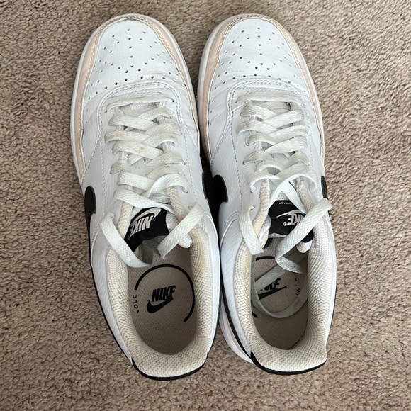 Nike pink white and black court vision sneakers - Women’s 8.5 - Picture 2 of 8